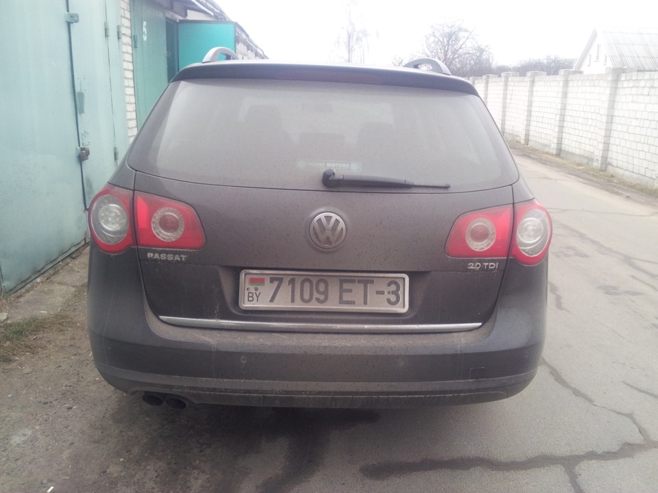 эх, а до поездки в Минск был девственно чист) — Volkswagen Passat Variant (B6)