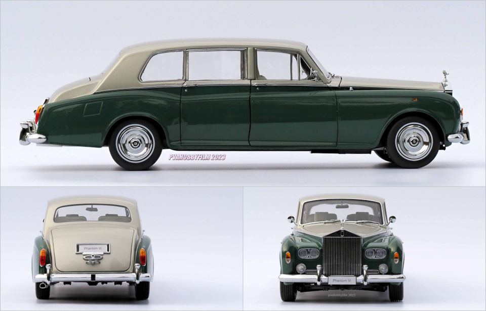 1/18 Rolls Royce Phantom VI, 1968 MPW (Kyosho #08905GRS