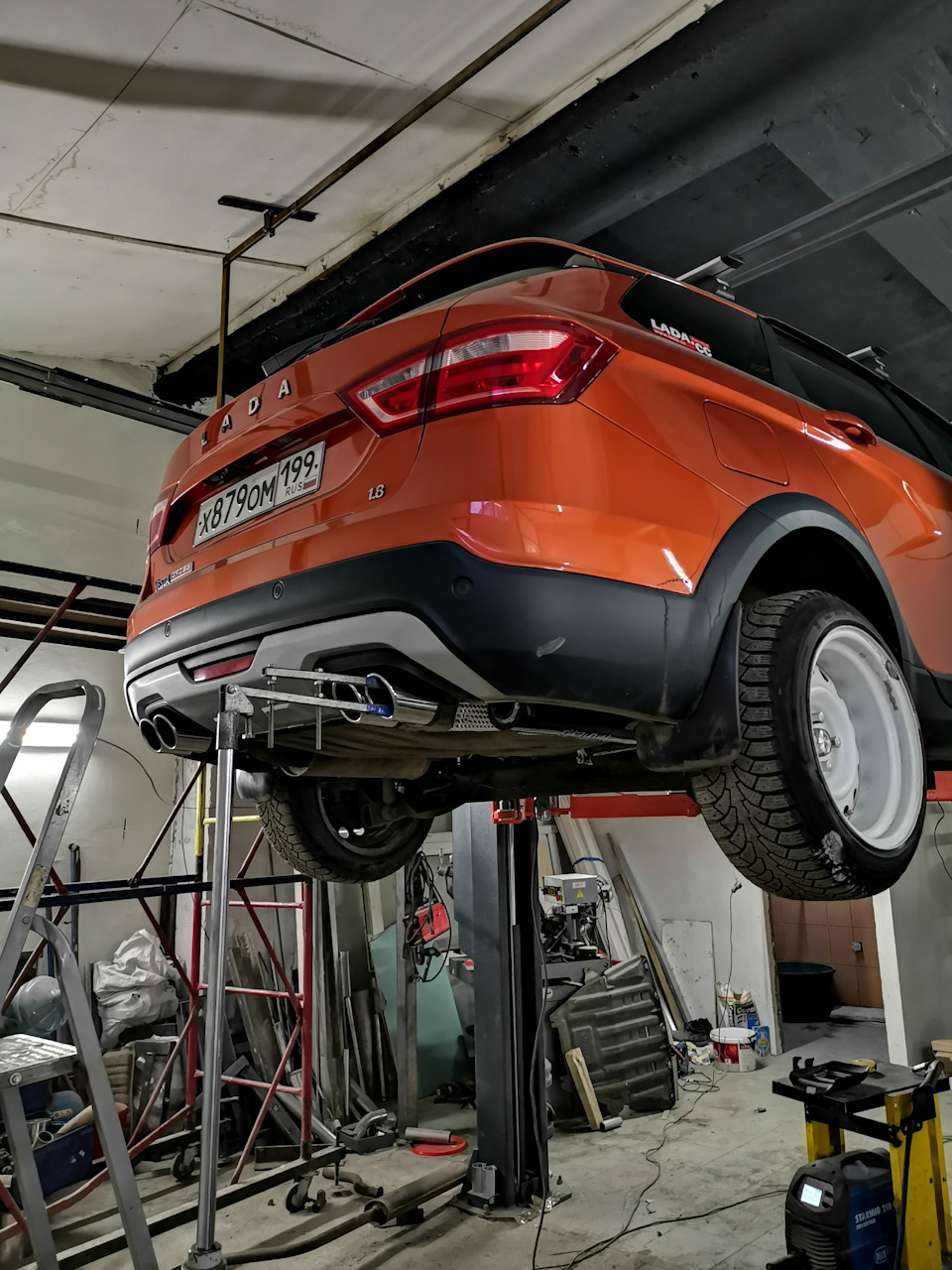 Фото в бортжурнале Lada Vesta SW Cross (1G)