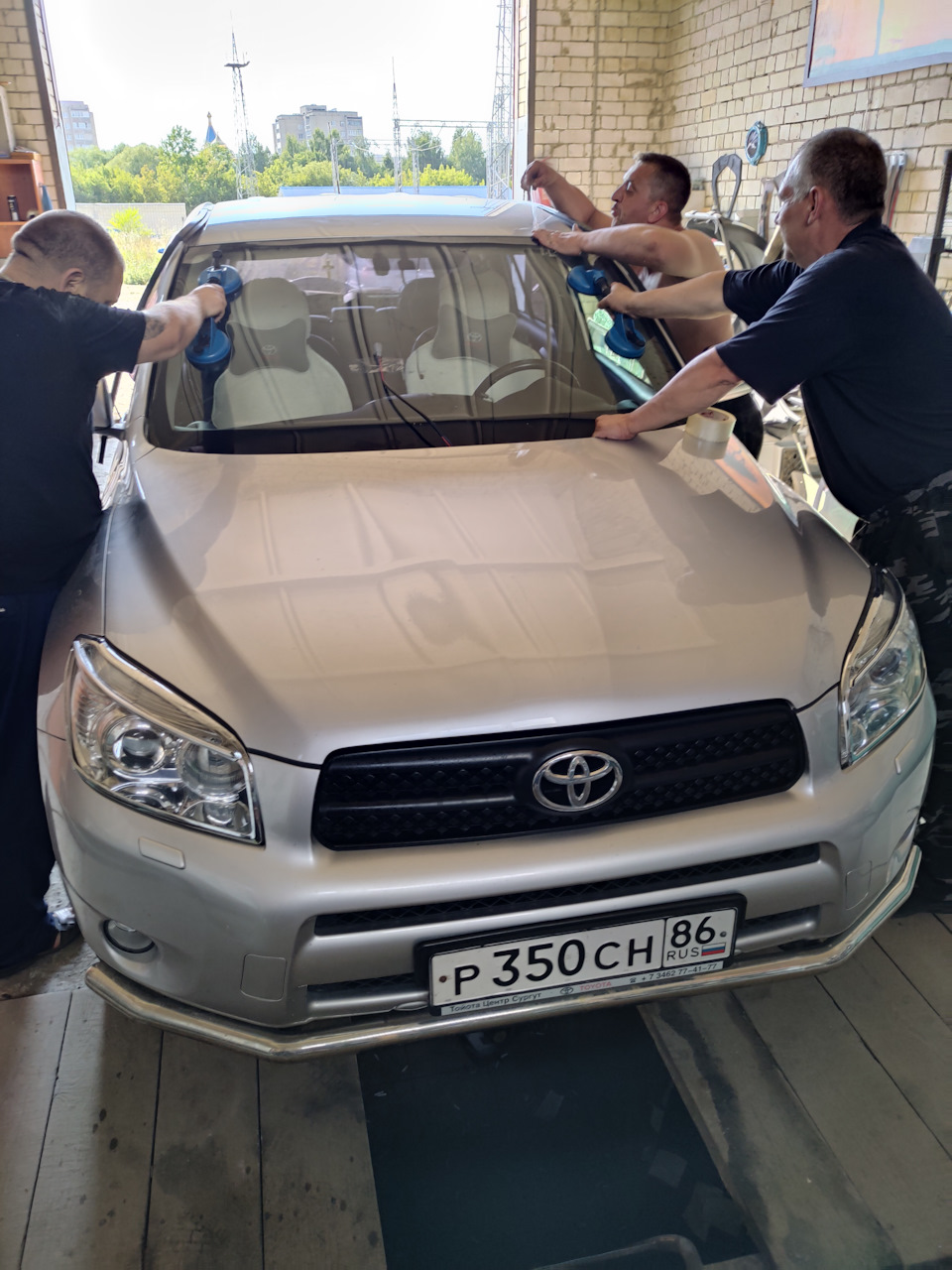 Фото в бортжурнале Toyota RAV4 (III). Запчасти на фото: Wanda P350