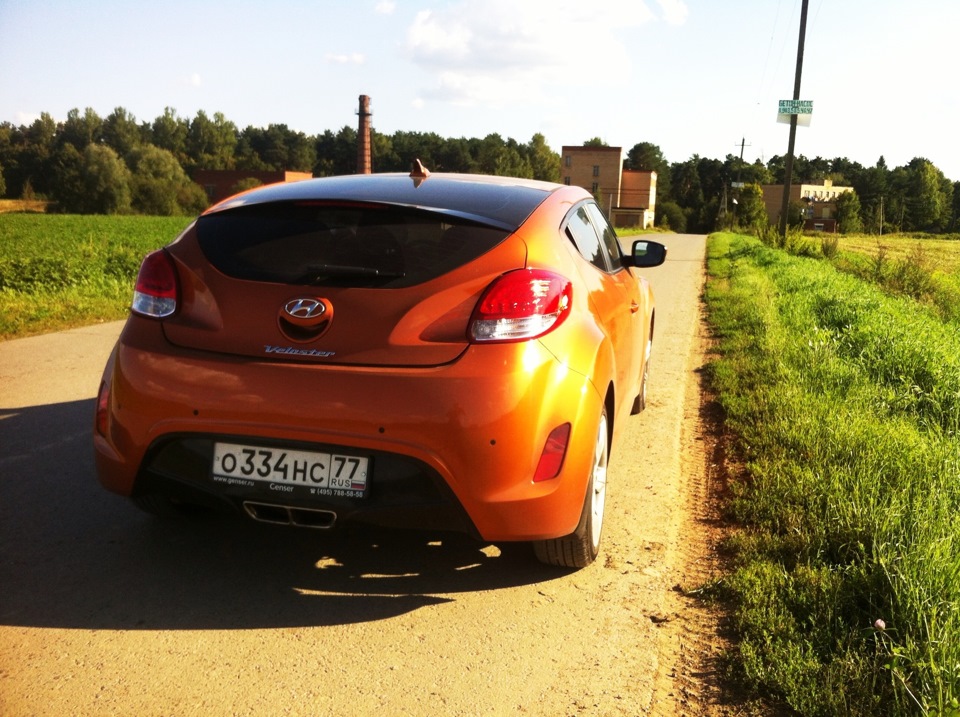 Фото в бортжурнале Hyundai Veloster (1G)