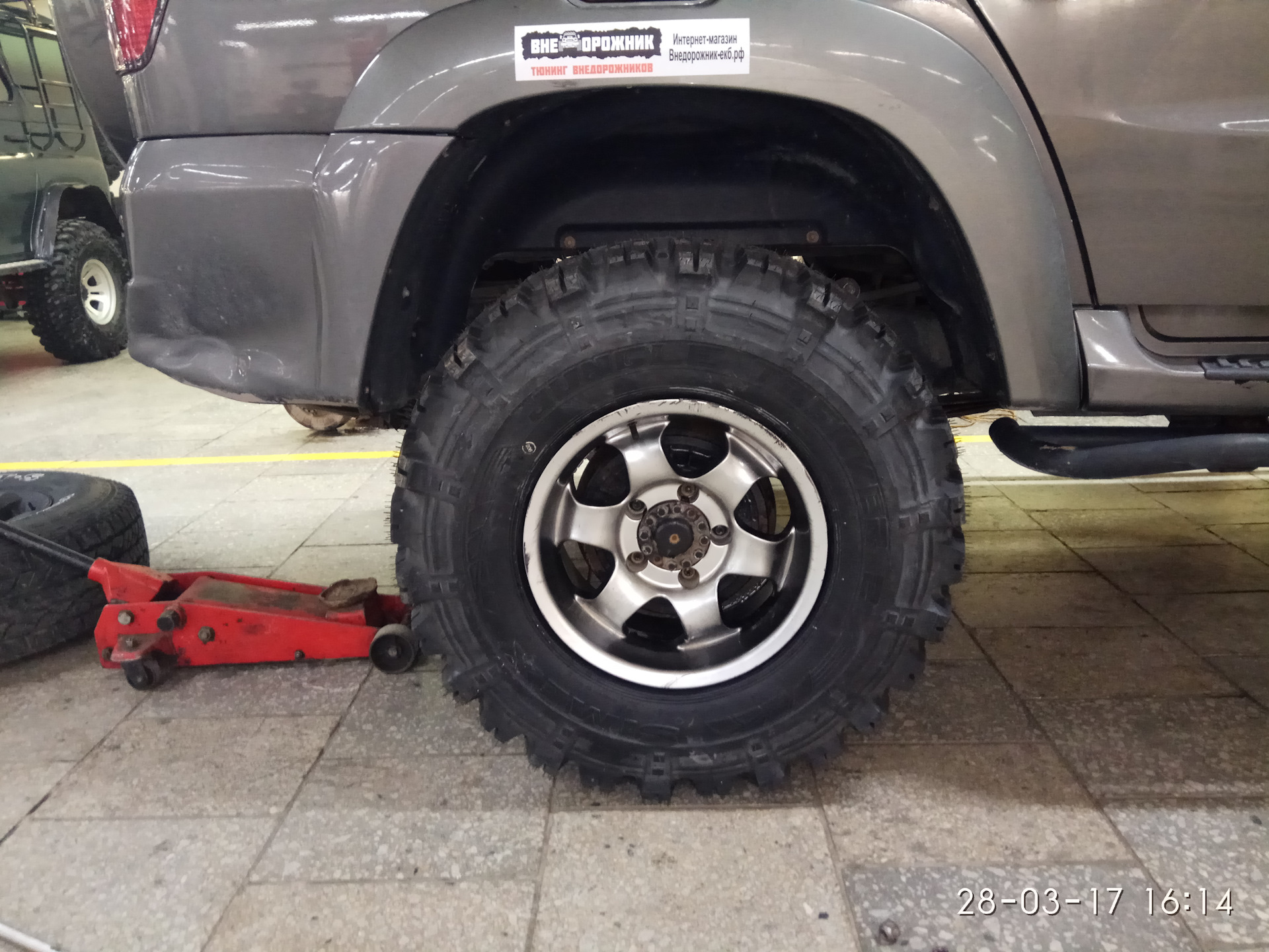 Переобувка. Часть 2. Simex jungle trekker 2 33x10.5 r16 — УАЗ Patriot ...