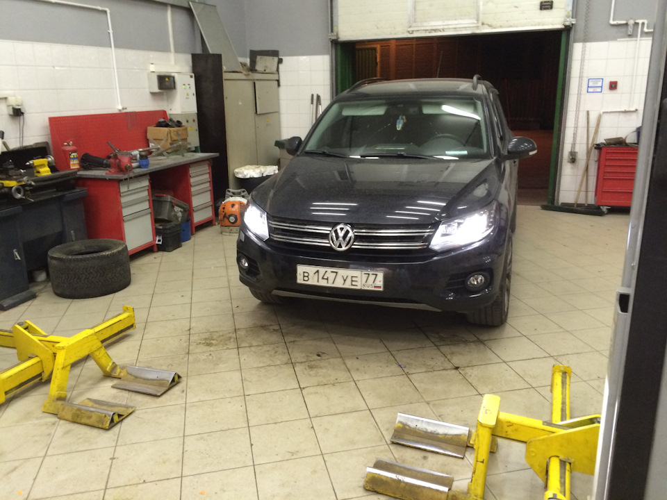 Photo from the logbook Volkswagen Tiguan (1G)