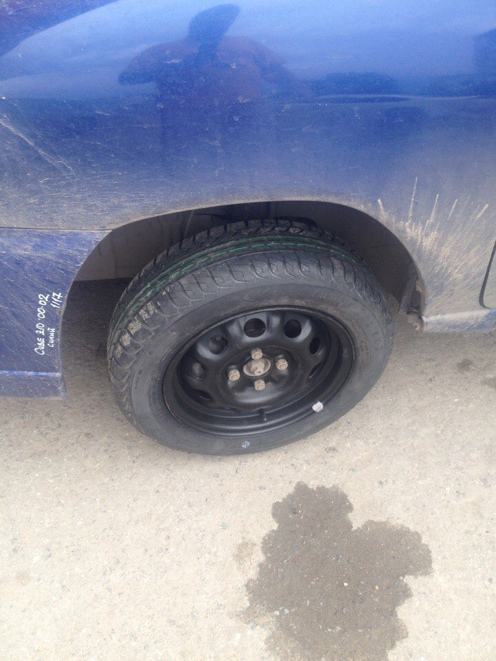 Новое колесо — Nissan Cube I