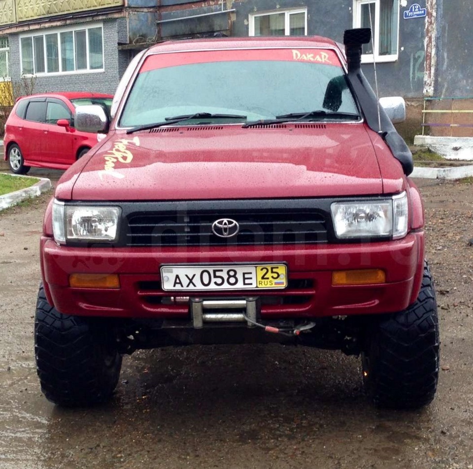 Фото в бортжурнале Toyota Hilux Surf (2G)