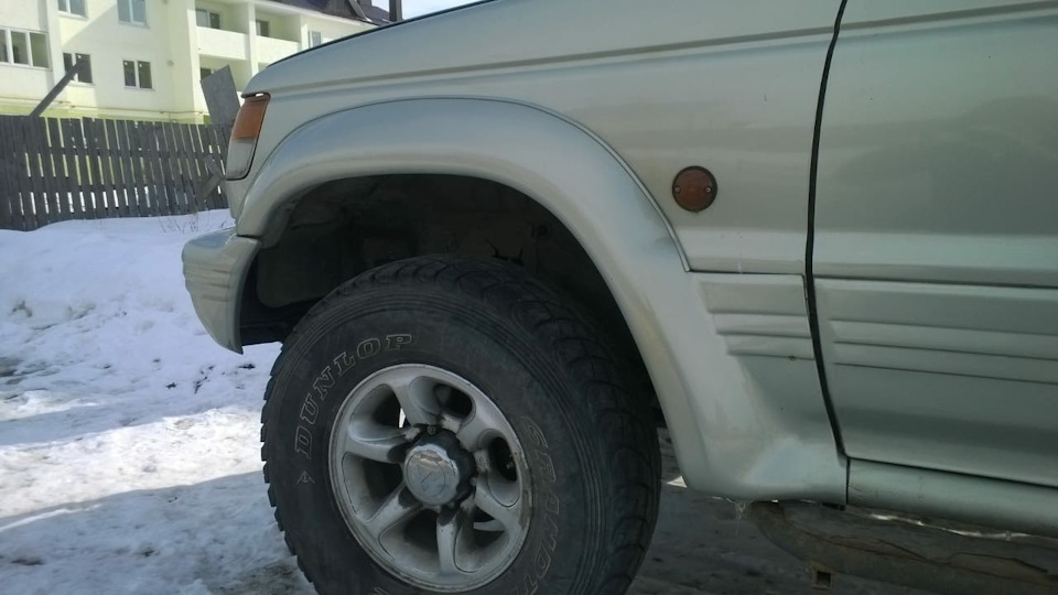 Photo from the logbook Mitsubishi Pajero (2G)