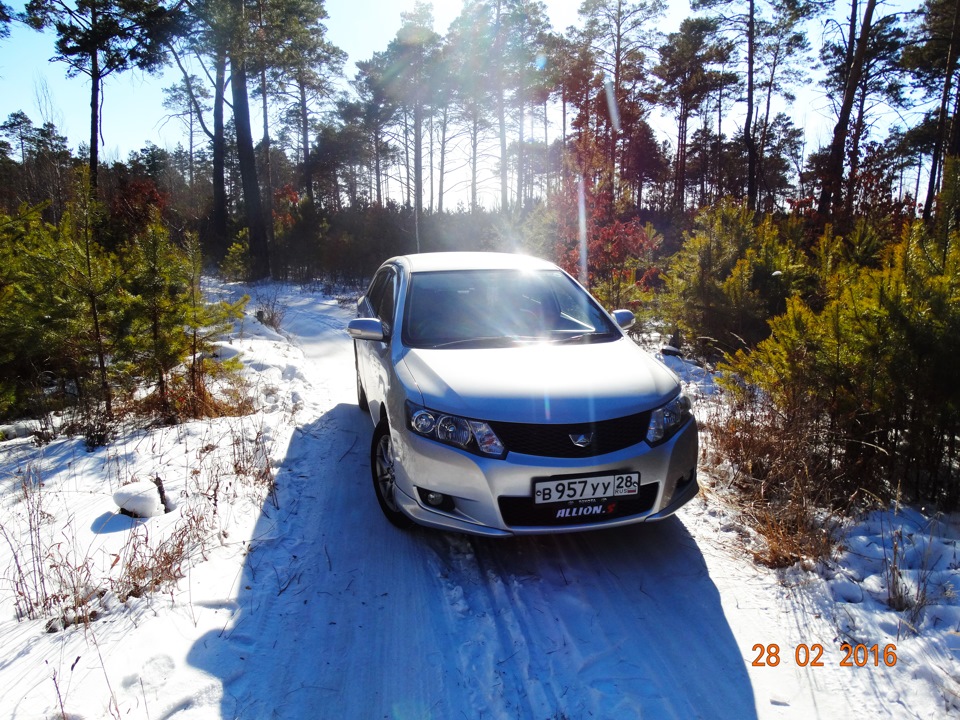 Фото в бортжурнале Toyota Allion (T260)