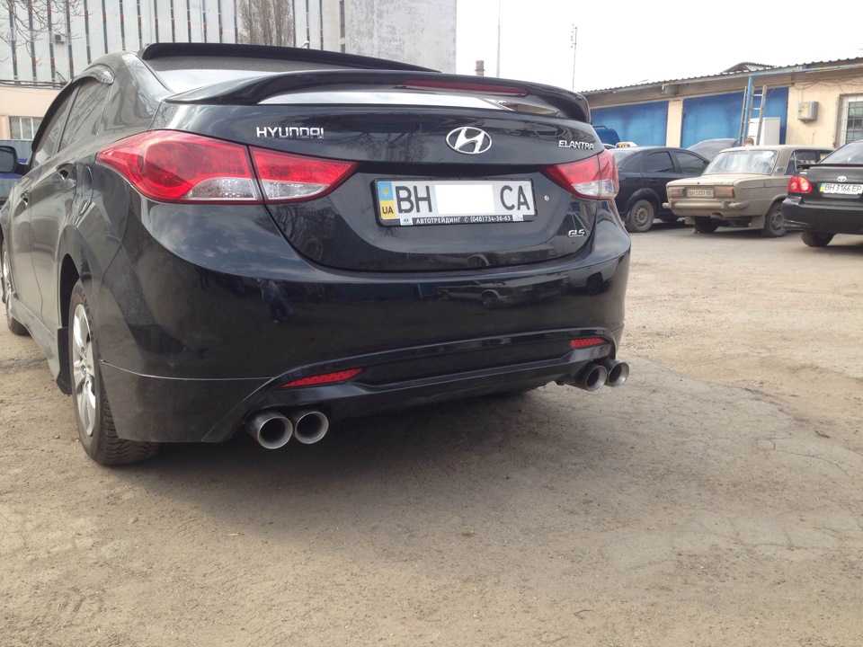 Фото в бортжурнале Hyundai Elantra (5G)