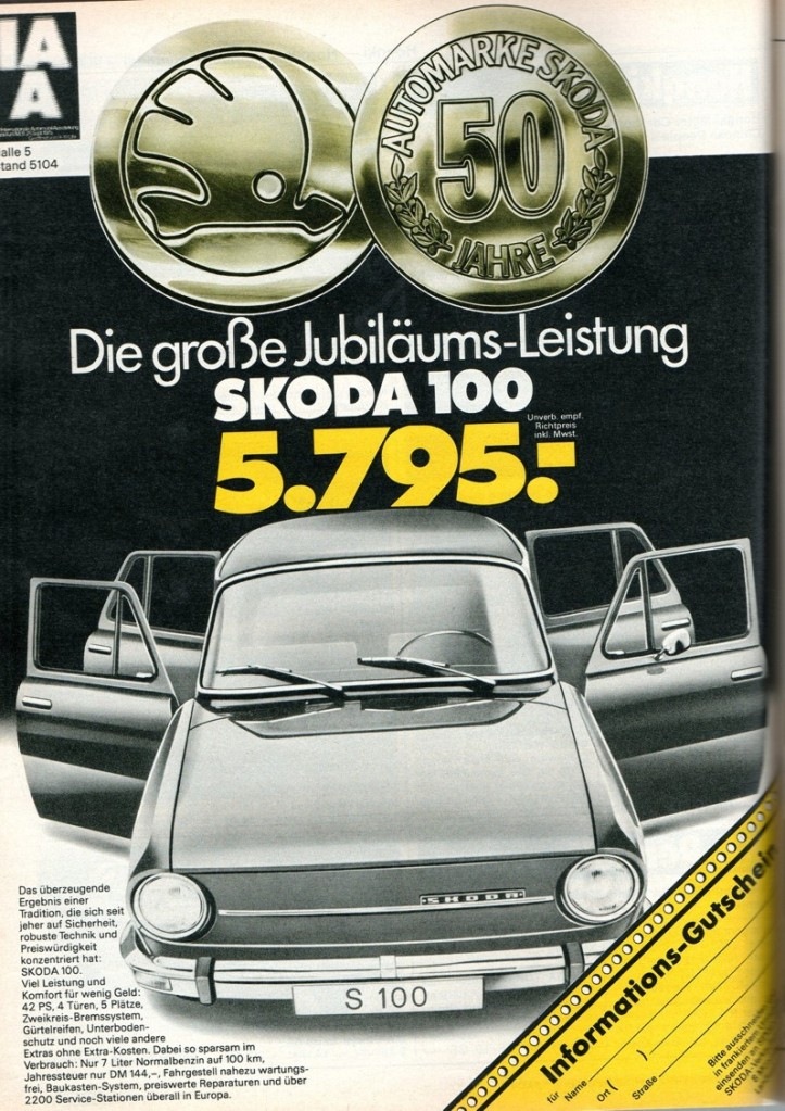 Фото в бортжурнале Skoda 105/120/125