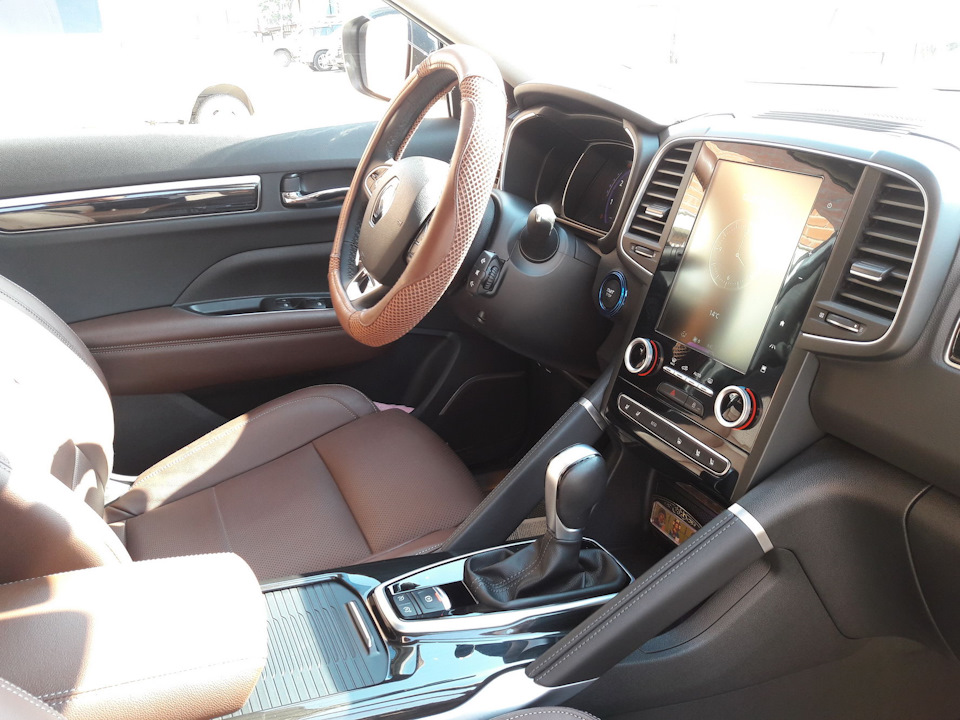 Накладка на кнопку запуска двигателя 2 — Renault Koleos (2G)