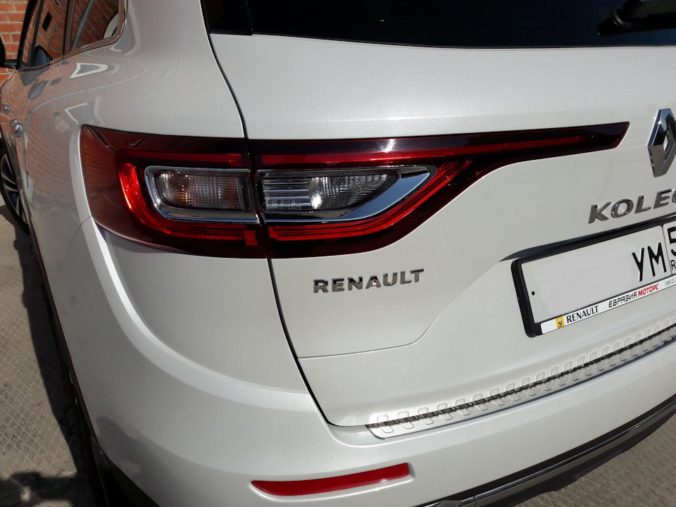 Вид сзади без логотипа Premium — Renault Koleos (2G)