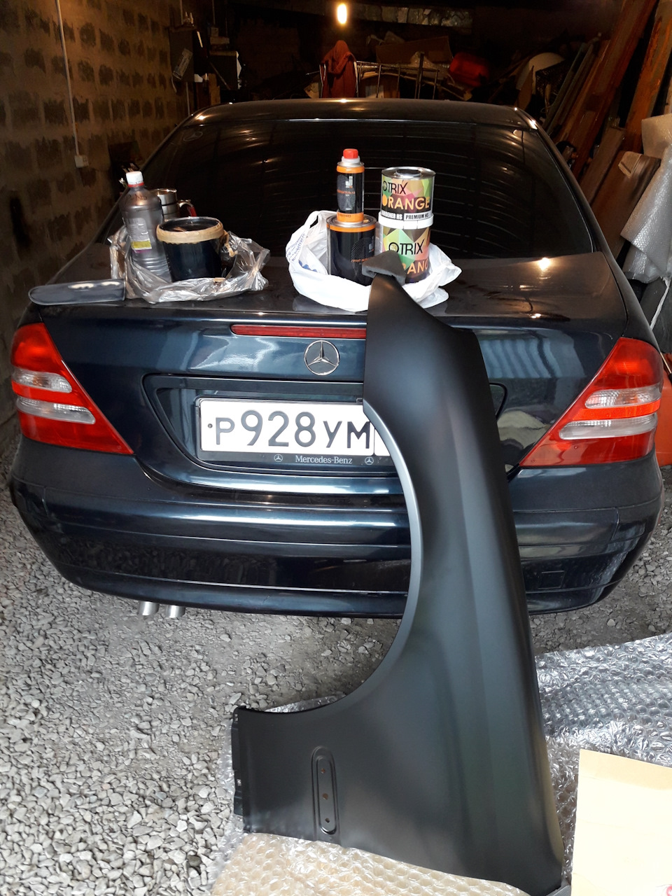 Фото в бортжурнале Mercedes-Benz C-Class (W203)