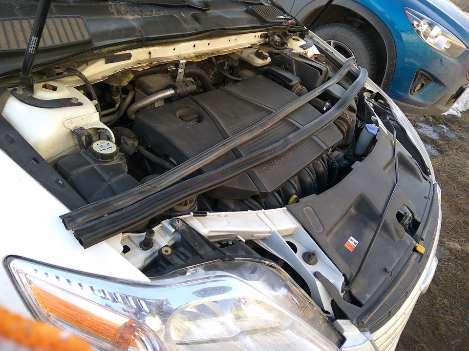 По длинее почти одинаковые, новый пришлось подрезать на 2 см. — Ford Mondeo IV