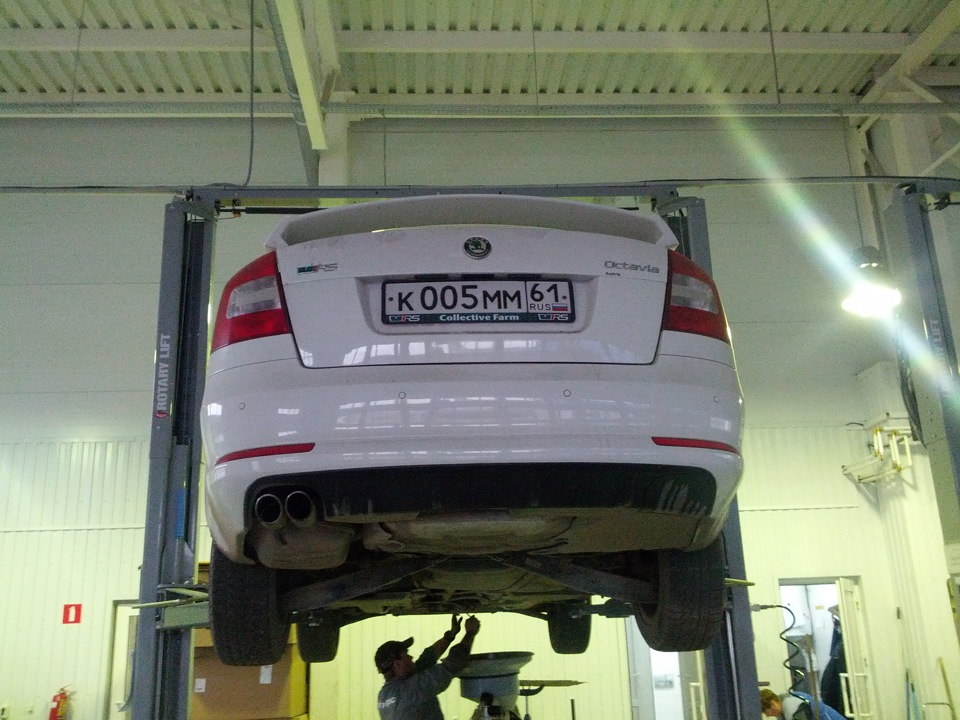 Photo from the logbook Skoda Octavia A5 Mk2