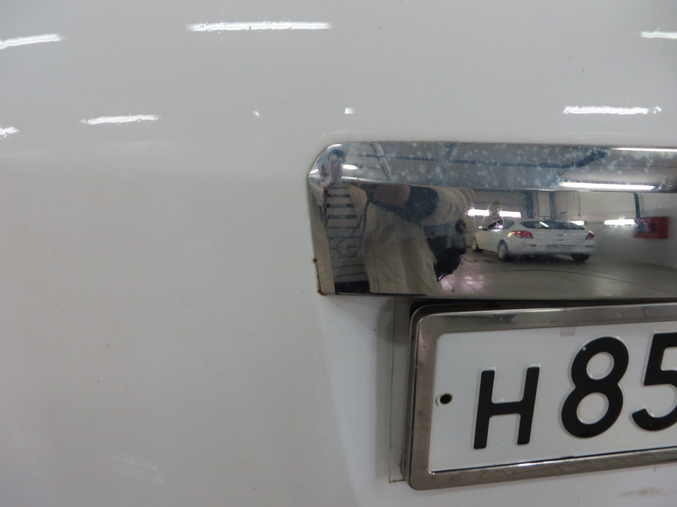 Коррозия под накладкой — Chevrolet Captiva (1G)