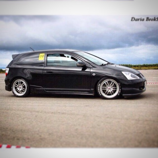 с прошлого этапа — Honda Civic Type R (2G)