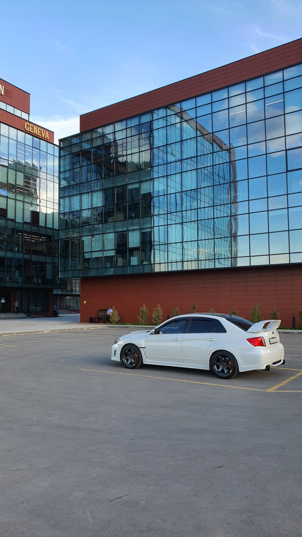 На работе — Subaru Impreza WRX STI (GV/GR)