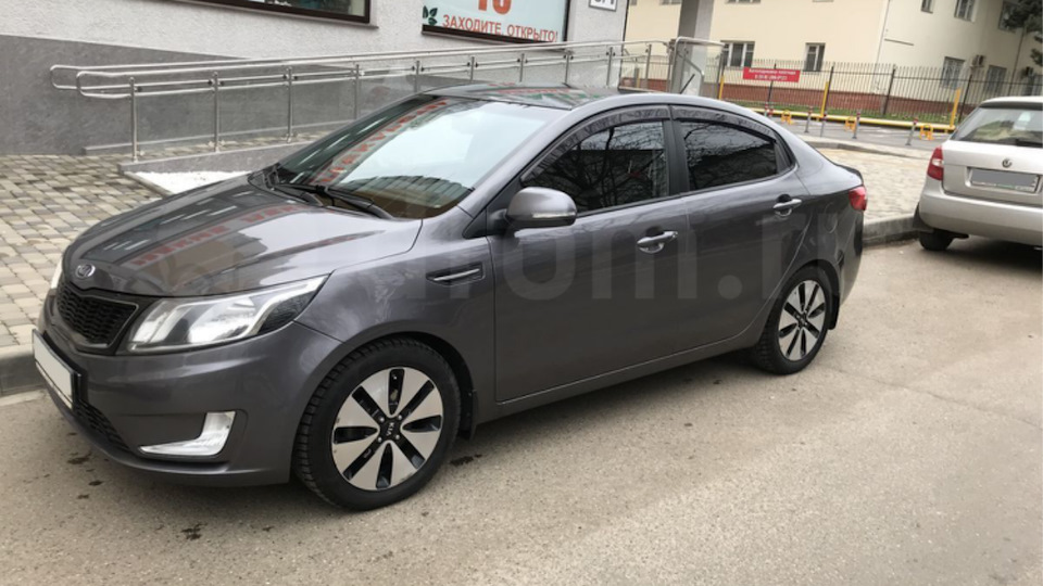 KIA Rio На "ПАНТЕРАХ"😁