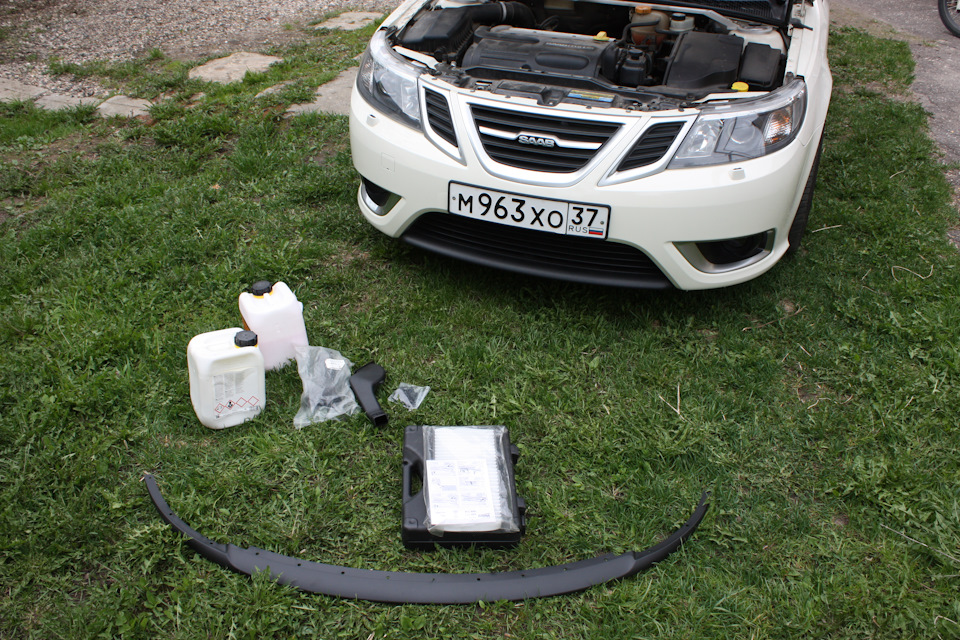 Располагаемся. — Saab 9-3 (2G)