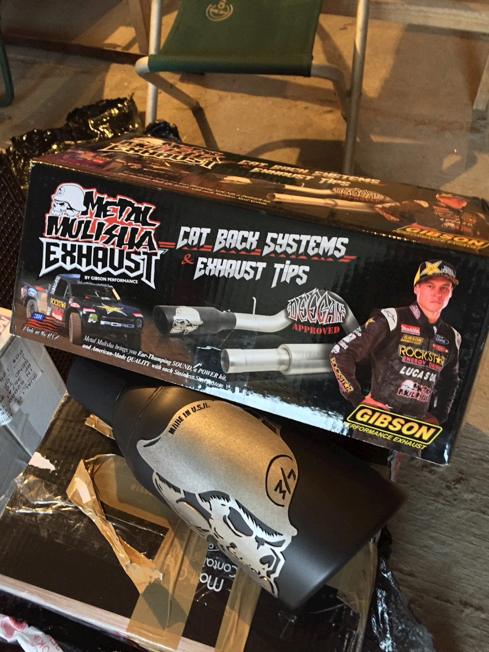 2 насадки Gibson Metal Mulisha — Ford Excursion