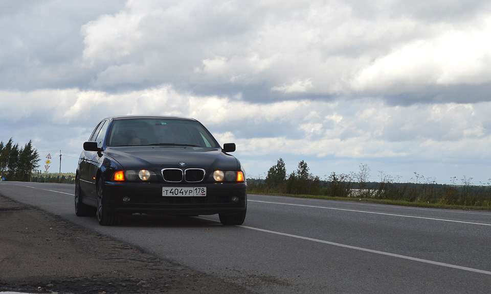 Дела давно минувших дней. На трассе ''Вологда''. — BMW 5 series Touring (E39)