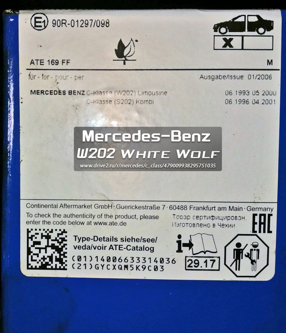 6 — Mercedes-Benz C-Class (W202)