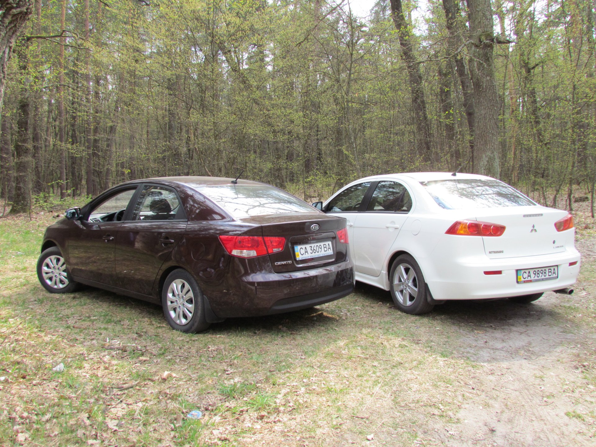Фото в бортжурнале KIA Cerato (2G). Запчасти на фото: CA3609, CA9898