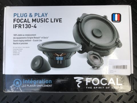 FOCAL IFR130-2 IFR130-4 スピーカー Renault Установка акустики Focal Music Live IFR130-4 — Renault Megane III
