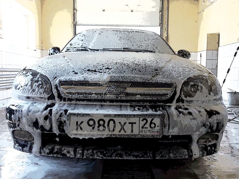 Автомобилям тоже жарко — Chevrolet Lanos