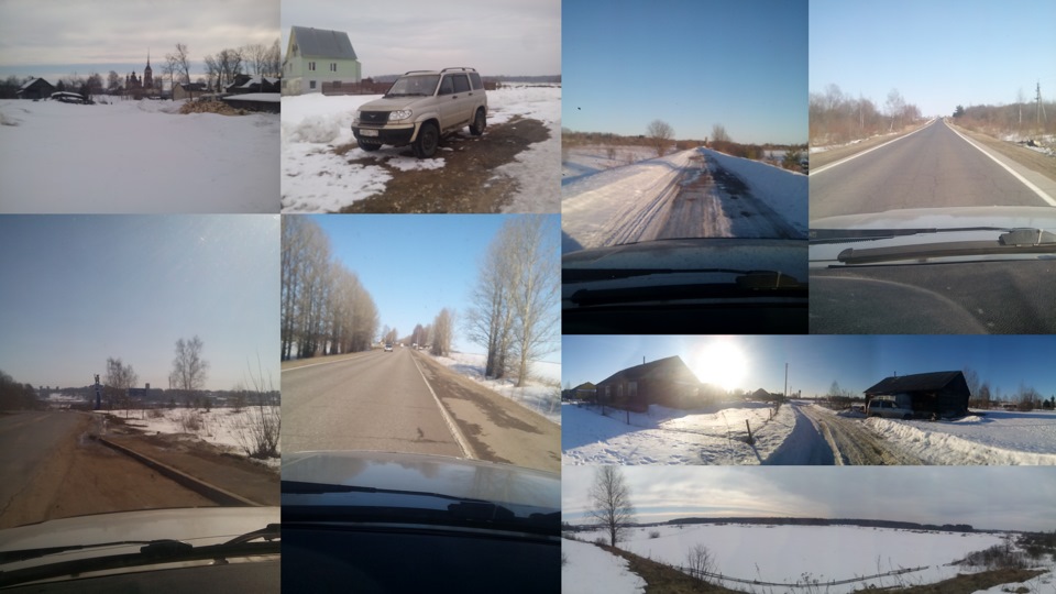 Рыбинск — Данилов — Буй, на месте деревня -тихо (не слышали)… — УАЗ Patriot