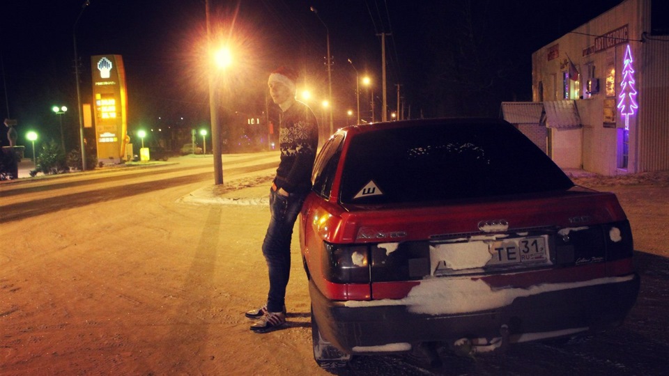 Audi 80 Сани деда мороза