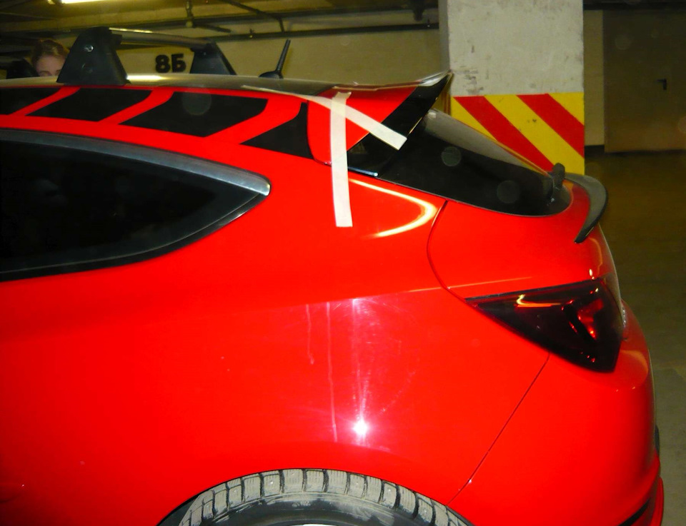 Photo from the logbook Opel Astra J GTC