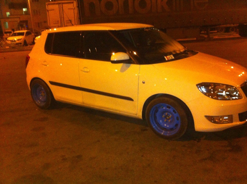 4 часа утра — Skoda Fabia Mk2