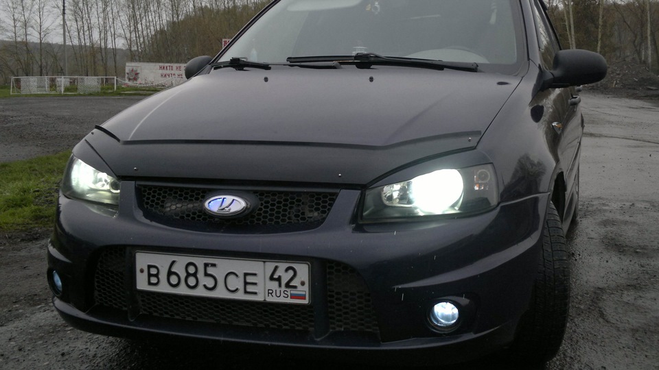 Lada Kalina hatchback ЧЕРНИКА хэтчбек