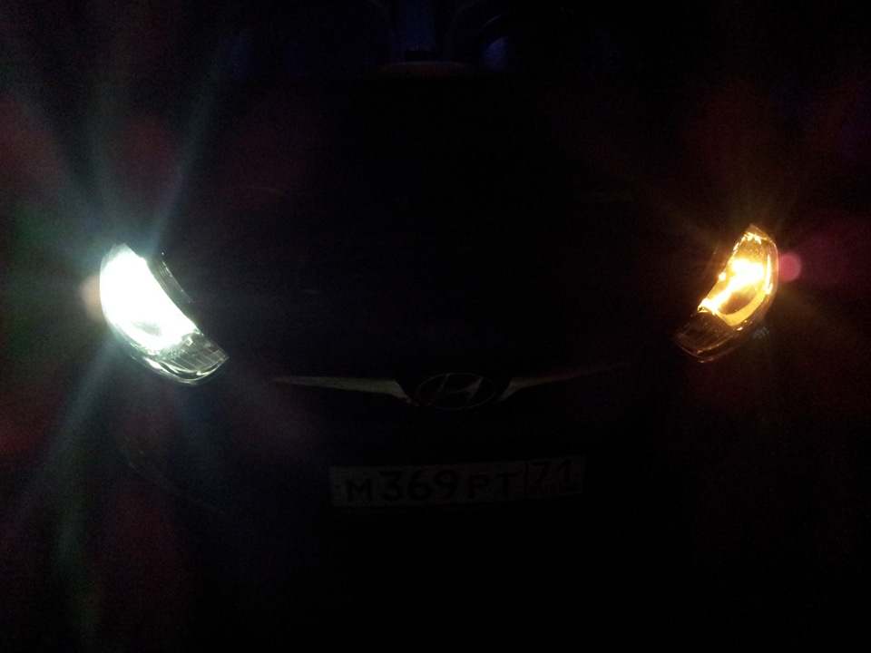 Светодиод-Штатная лампа — Hyundai Solaris (1G)