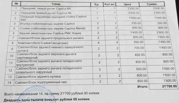 Фото в бортжурнале Chevrolet Captiva (1G)