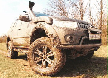Photo from the logbook Mitsubishi Pajero Sport (2G)