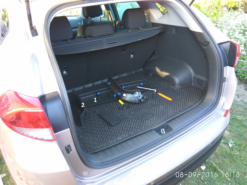 Photo from the logbook Hyundai Tucson (TL)