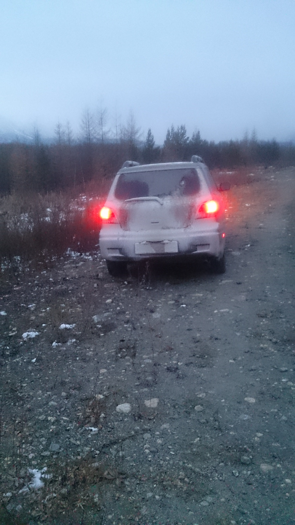 В поисках объезда — Mitsubishi Outlander (1G)