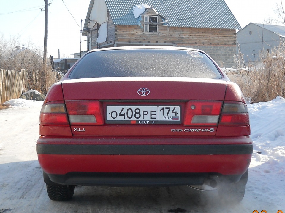 Фото в бортжурнале Toyota Carina E