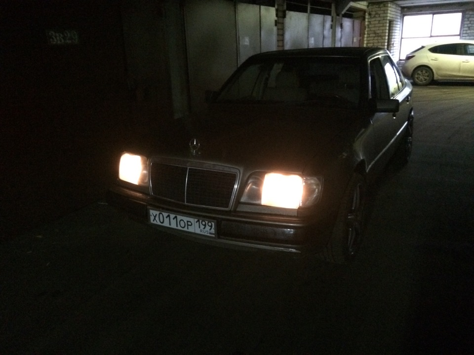 Ближний свет (старые) — Mercedes-Benz E-Class (W124)