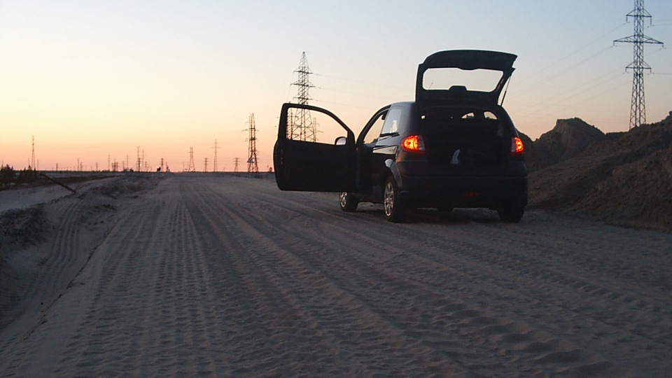 Hyundai Getz Двукрылый велосипед