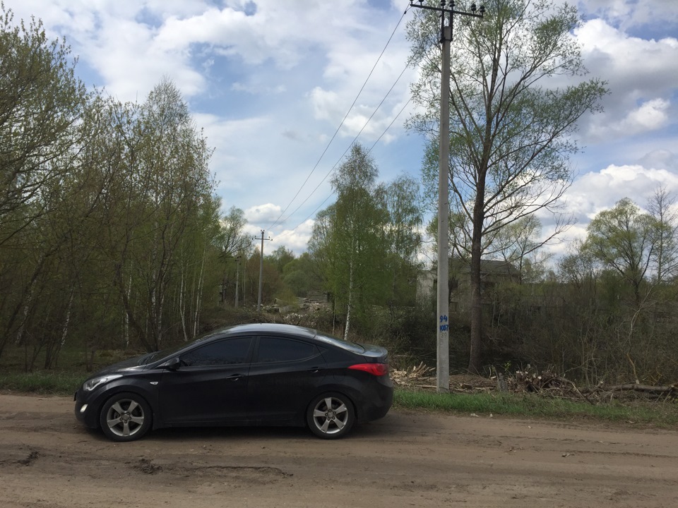 Фото в бортжурнале Hyundai Elantra (5G)
