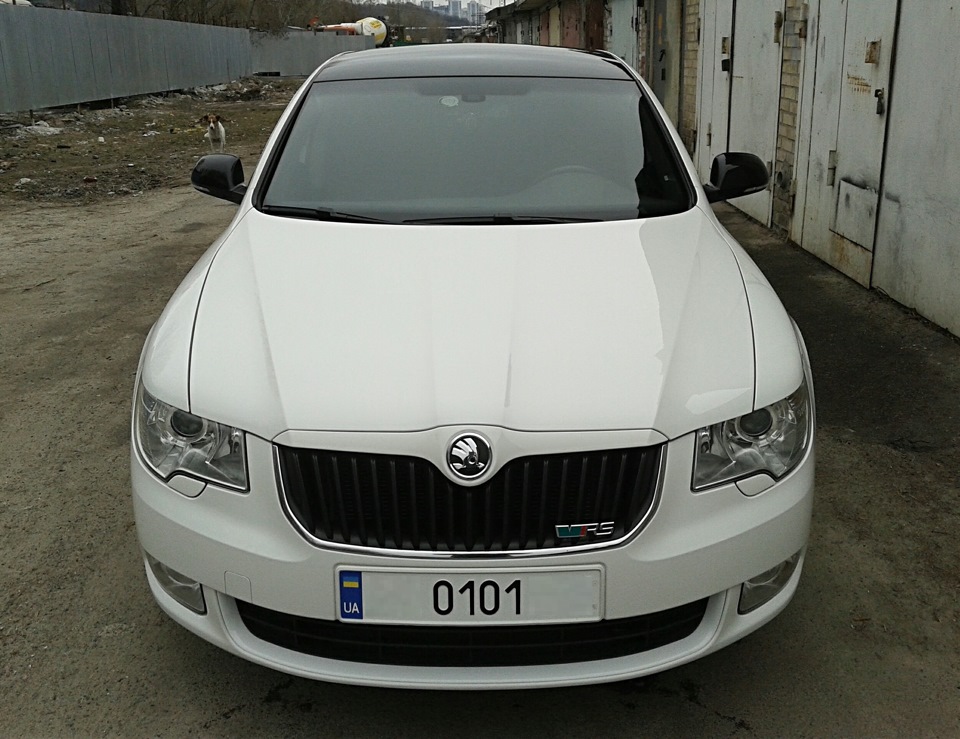 после — Skoda Superb Mk2