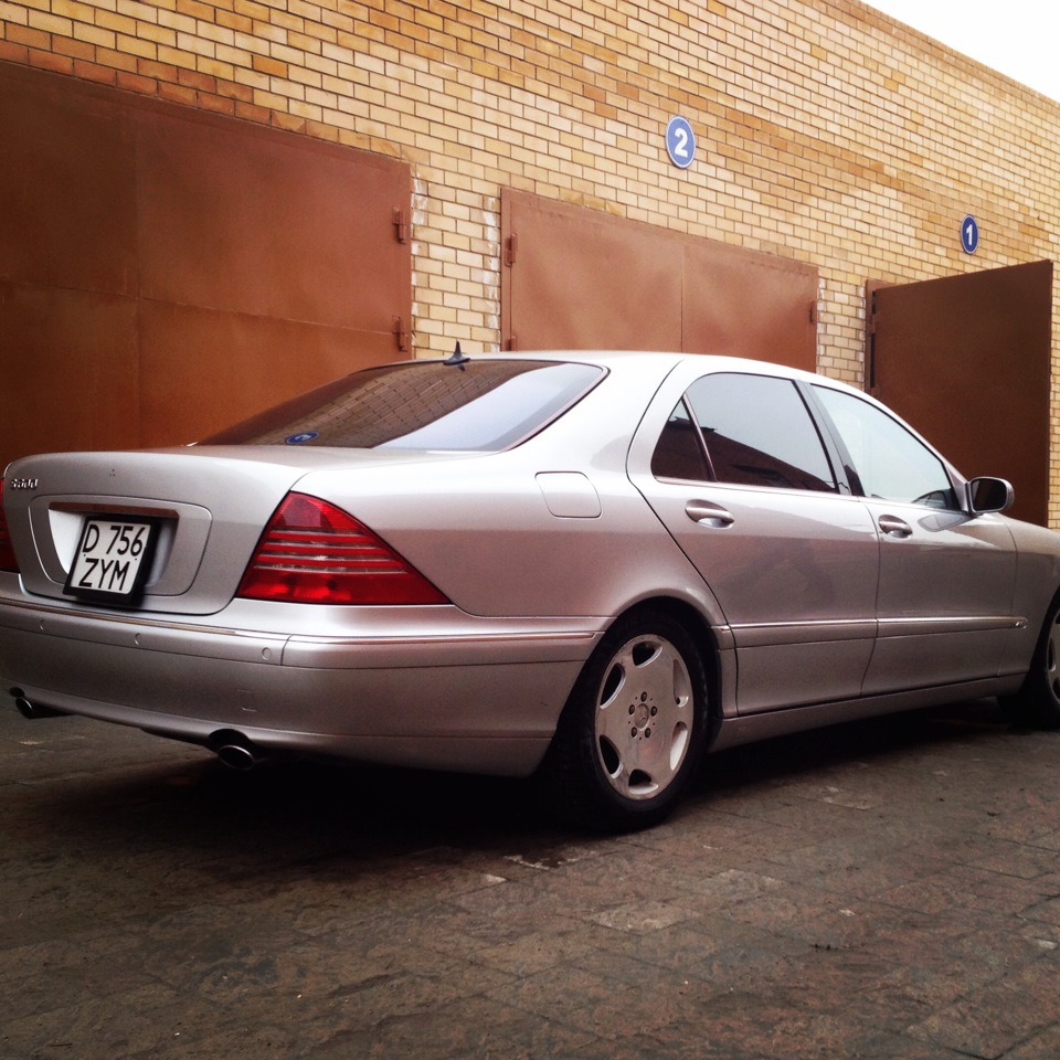 Фото в бортжурнале Mercedes-Benz S-Class (W220)