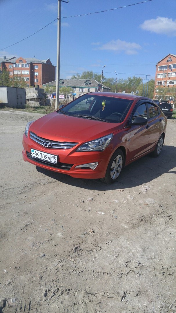 Фото в бортжурнале Hyundai Accent (4G)