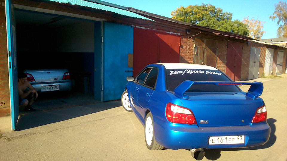 Заехал проведать другана — Subaru Impreza WRX (GD/GG)