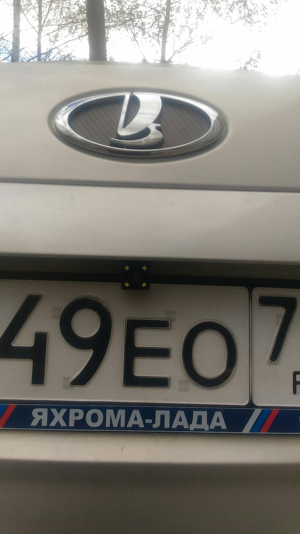 Внедрил прям в ручку — Lada Гранта Лифтбек (1G)