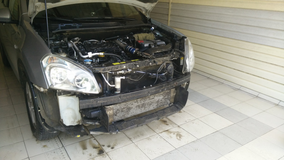 Мойка началась — Nissan Qashqai+2
