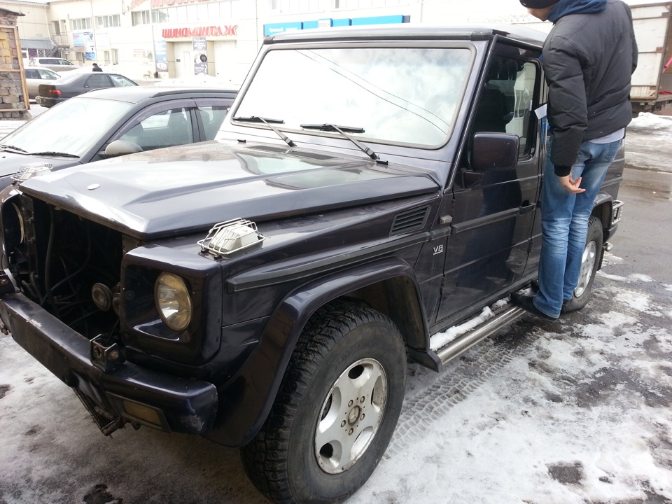 Фото в бортжурнале Mercedes-Benz G-Class (W463 1G)